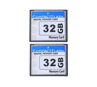 2X Professional Tarjeta de Memoria Compact Flash de 32GB ( & Azul)