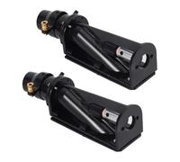2X Propulsor de Agua de Pulverización para RC Bomba de Chorro de de Pesca Hélices de Juguete DIY Negro
