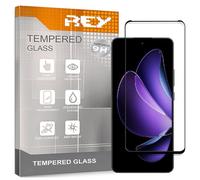 2X Protector de Pantalla Curvo 3D para OPPO Reno 13 F 4G/5G - REALME 14 5G, Negro, Protección Completa, 3D / 4D / 5D