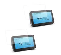 2X Protector de Pantalla de Vidrio para Echo Show 5 Película Protectora de Pantalla Transparente de Vidrio Templado para Rayones