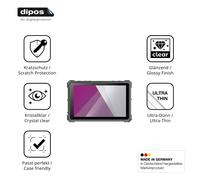dipos 2x Protector de Pantalla claro para Conker LX88 | Transparente, ajuste perfecto, antiarañazos, sin burbujas, apto para fundas, compatible con huellas dactilares, autoadhesivo