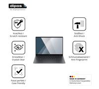 2x Protector de Pantalla para HP OmniBook Ultra 14-kd0771ngx Vidrio Flexible