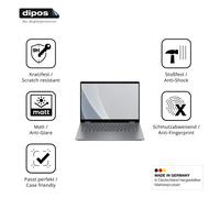 2x Protector de Pantalla para HP OmniBook X Flip 14-fk0773ng Vidrio Flexible