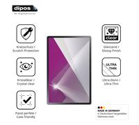 dipos 2x Protector de Pantalla claro para NEC Lavie Tab T12 2026 | Transparente, ajuste perfecto, antiarañazos, sin burbujas, apto para fundas, compatible con huellas dactilares, autoadhesivo