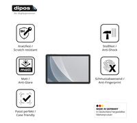 2x Protector de Pantalla para PLOYER P11-T Vidrio Flexible Mate Proteccion 9H