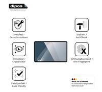 dipos 2x Protector de Pantalla 9H claro para SVITOO P12 | Transparente, no se rompe ni astilla, no es cristal, antigolpes, antiarañazos, sin burbujas, apto para fundas, autoadhesivo