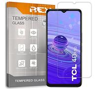 2X Protector de Pantalla para TCL 40 R 5G, Cristal Vidrio Templado Premium