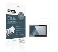 dipos 2x Protector de Pantalla 9H claro para Zenec Z-N975 | Transparente, no se rompe ni astilla, no es cristal, antigolpes, antiarañazos, sin burbujas, apto para fundas, autoadhesivo