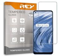 2X Protector Pantalla para OPPO REALME X50 Pro 5G - OPPO REALME 6 - REALME V15 - OPPO RENO6 - RENO8 - REALME 10 4G, Cristal Vidrio Templado Premium