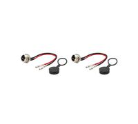 2X Puerto de Carga para Scooter Eléctrico Cable de Carga Puerto de Carga Piezas de Repuesto para Scooter