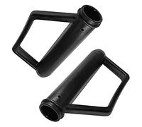 2x Puños 25 mm carretilla de mano carro de transporte herramienta manual 25mm x 165mm