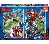 2x Puzzle 100 Avengers V - EDUCA