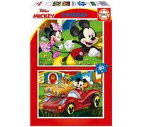 2x Puzzle 20 Mickey Mouse Fun House - EDUCA