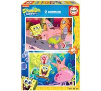 2x Puzzle 48 Bob Esponja - EDUCA