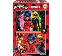 2x Puzzle 48 Ladybug - EDUCA