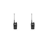 2X Radio Walkie Talkie Digital DMR UV-4R Radio Bidireccional Analógica de Modo Dual Doble Ranura de Tiempo Radioaficionado 1024 Canales Enchufe UE