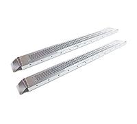 2X Rampa Carga Descarga 400 kg Moto Acero galvanizado 160x22,5x4,5cm