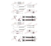 2x Rápido Brake 105-0882S Set Accesorios Zapatas Freno Trasero para Ford Fiesta