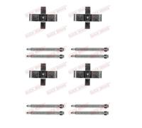2x Rápido Brake 109-1713 Set Accesorios Discos Frenos de Llanta Trasero para
