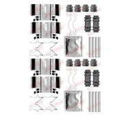 2x Rápido Brake 109-1836 Set Accesorios Discos Frenos de Llanta Trasero para