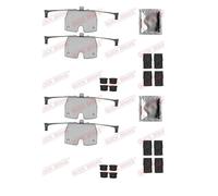 2x Rápido Brake 109-1851 Set Accesorios Discos Frenos de Llanta Delant. para BMW