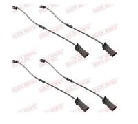 2x Rápido Brake WS 0427A Contacto de Avisador Desgaste los Frenos Delant. para