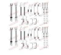 2x Rápido Freno 105-0766S Set Accesorios Zapata de Delantero para Opel Astra F,