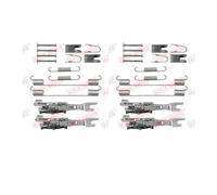 2x Rápido Freno 105-0883S Set Accesorios Zapatas de Trasero para Seat Opel Skoda