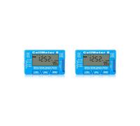 2X RC Cellmeter 8 Digital Battery Capacity Checker Controller Tester Probador de Voltaje para Li-Ion NiMH Nicd Cell Meter