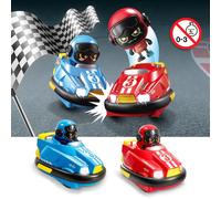 2x RC Mando a Distancia Boxauto Autos de Choque Coche Juguete Carrera