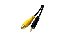 2X Rca A 2.5mm Av-in Cable Cámara de Visión Trasera del Coche A Gps 2.5mm 0.