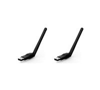 2X Receptor NIC USB Sin Controlador Wifi Inalámbrico Todo en Receptor NIC PC Portátil Wifi Transmisor Externo