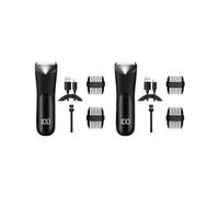2X Recortadora de Vello Corporal Profesional para Hombres. Recortadora de Vello Corporal e Ingle para Hombres. Recortadora Eléctrica. Recortadora de