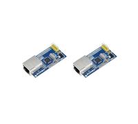 2X Reemplace el Módulo de Red LAN Ethernet Shield W5100 W5500 Compatible con TCP/IP 51/STM32 Microcontrolador con 32k Bytes SPI