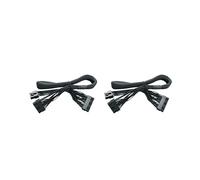 2X Reemplazo de Cable de Placa Madre de 18 P + 10 Pines Una 24 Pines para EVGA Supernova 650 750 1000 G2 G3