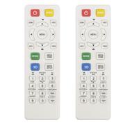 2X Reemplazo del Control Remoto para Proyector X115 X125H X135WH H6517ABD D602 D622DE145F EV-S62 HE-801K V31S X124PH X134PWH