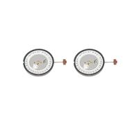 2X Reemplazo del Movimiento 515 Movimiento de Reloj de Cuarzo Cronógrafo Piezas de Reloj para el Movimiento Ronda 515 (Corona una las 3)