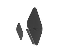 2X Refuerzo de Placa de Montaje de Monitor Ajustable para una Mayor Estabilidad del Soporte del Monitor. Admite Varios Ángulos y Alturas