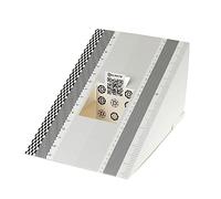 2x Regla de alineación DSLRKIT para calibración de enfoque de lentes, tarjeta plegable