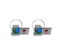 2X Regulador de Potencia de Tiristor de 10000 W Regulador de Voltaje SCR Regulador de Voltaje Digital Electrónico de Alta Potencia AC 220 V
