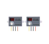 2X Regulador de Velocidad ZFX-P1007 Ventilador Ajustable de 220 V Interruptores PWM Controlador de Velocidad Acondicionador Pantalla Digital Reductor