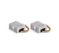 2X Regulador de Voltaje Universal de 8 V-40 V A 12 V, Convertidor de Potencia de CC de 6 A, Módulo de Potencia, Regulador de Potencia de