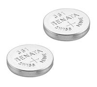 2x Renata Reloj Pila - Hecho En Suiza - Todas Los Tamaños - óxido de plata renata Baterías - 315,317,319,321,329,335,337,341,344,346,350,357,361,362,364,366,370,371,373,377,379,381,384,389,390,391,392,393,394,395,396,397 - CR 2450N,1225,1632,1616,1220,1216,2032,1620,2320,2032,2025,2430,2325,2016 de Lizzy - 361 (SR721W)