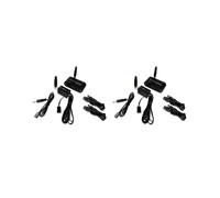 2X Repetidor de IR Inalámbrico, Kit de Repetidor de IR Inalámbrico/Kit Extensor de Control Remoto WL-T2 para Controlar Dispositivos Domésticos