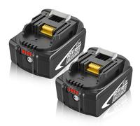 2X Repuesto de 18V 5,5Ah para Maki-TA Batería 18V para BL1845B BL1850B BL1845 BL1860 BL1840B BL1830B BL1840 BL1830 LXT-400 Herramientas eléctricas inalámbricas Goodexo(Todo Negro)