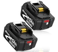 2X Repuesto para Makita batería 18V 5,0Ah BL1850B BL1850 BL1860B