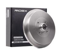 2x RIDEX 123B0122 Tambor de freno Trasero para VW PASSAT Variant (3A5, 35I)