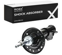 2x RIDEX Amortiguador Delantero Presión de gas Amortiguadores 854S0382