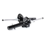 2x RIDEX Amortiguador Delantero Presión de gas Amortiguadores 854S1804