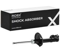 2x RIDEX Amortiguador Delantero Presión de gas Amortiguadores 854S18217